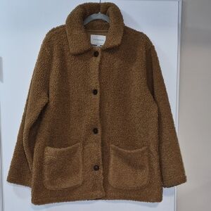 Lucky Brand Tan Teddy Jacket